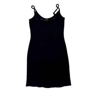 Lulus LBD Little Black Dress size M spaghetti straps, body hugging